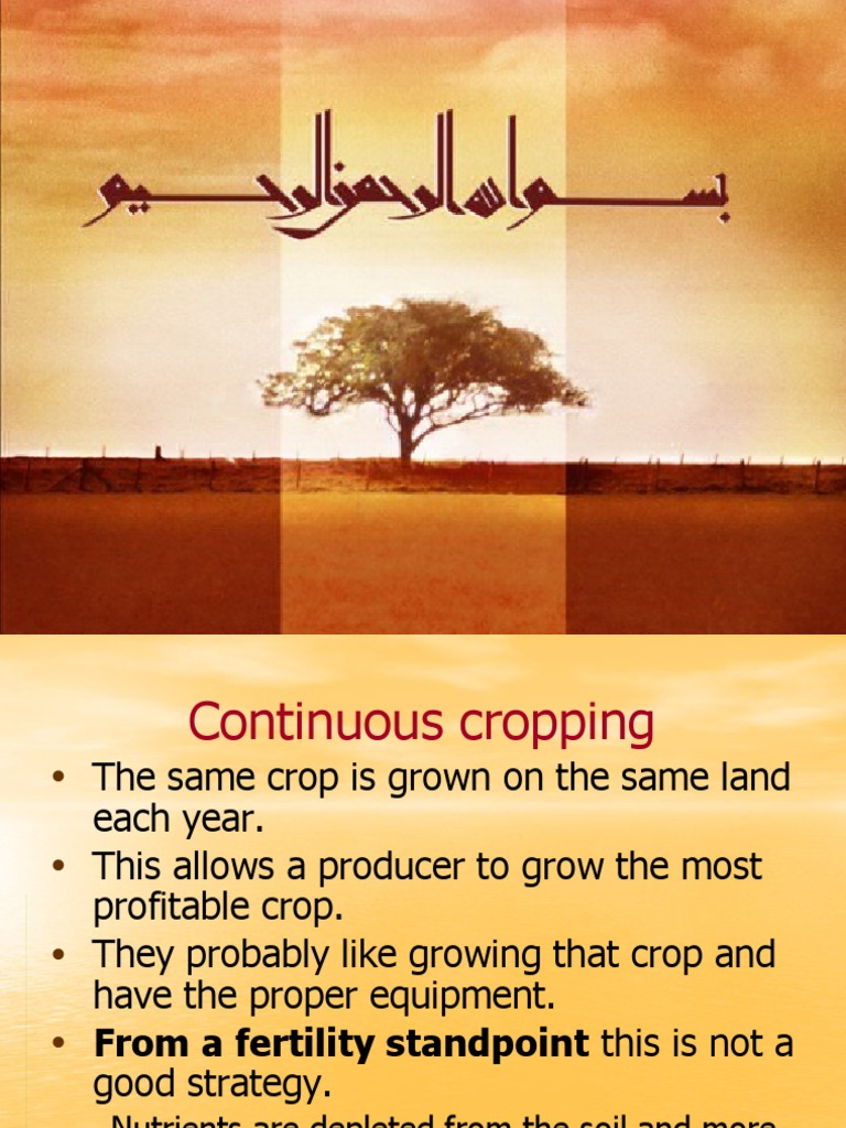Crop Rotation and Factors Affecting | PDF