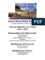 Proyecto de Centro