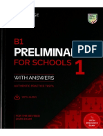 b1 Preliminary For Schools 1 For Students