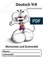 Y9 - German - Language - Guide - Summer Term 2021