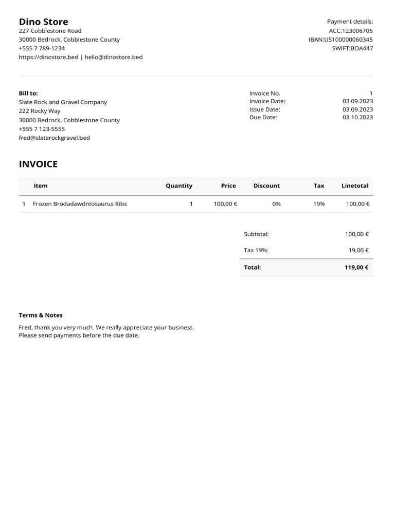 Invoice | PDF