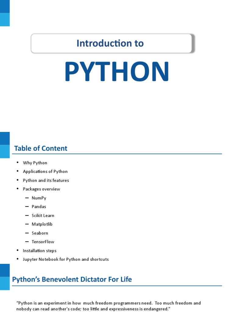 Python Week+1 New | PDF