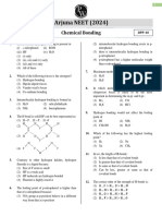 Chemical Bonding - DPP-10 (Of Lec-16) - Arjuna Neet 2024
