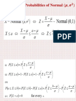 Calculating Probabilities of Normal