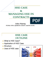 Managing Hse in Contracts (Hse Case)