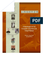 Genealogía de ShanXi TaiGu XingYiQuan