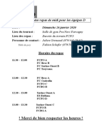 Horaires Repas F 2020