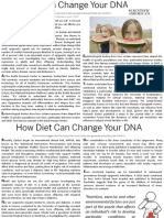 How Diet Can Change Your DNA