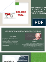 Administración Total de La Calidad