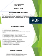 Presentación Programa ENDOCRINOLOGIA MOLECULAR TRIMESTRE 23-P