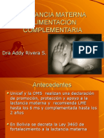 3.-Lactancia Materna y Alimentacion Complementaria