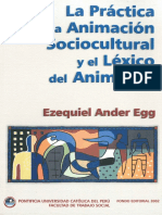 Vla Practica La Animacion Sociocultural y El Lexico Del Animador