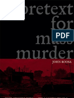 Pretext for Mass Murder the September 30th Movement