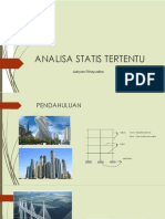 ANALISA STATIS TERTENTU Pendahuluan