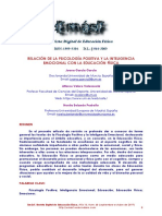 Relacion de La Psicologia Positiva YLa Inteligencia Emoci