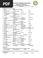 ENGLISH 10 FOURTH QUARTER PERIODICAL TEST 2022 2023 For Printing