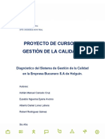 Proyecto de Curso de Gestion de Calidad Bucanero