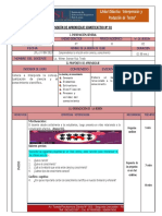 Sesión de Aprendizaje - La Ciencia y El Conocimiento