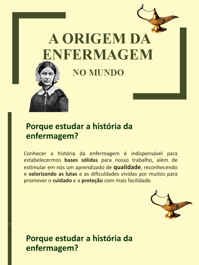 História da Enfermagem e Florence Nightingale | PDF | Enfermagem ...