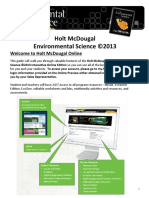 HMD Environmental Science 2013 Technology Flyer Online Tutorial For Interactive Online Edition 1