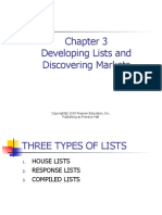 Chapter3 Lists & Discovering Markets