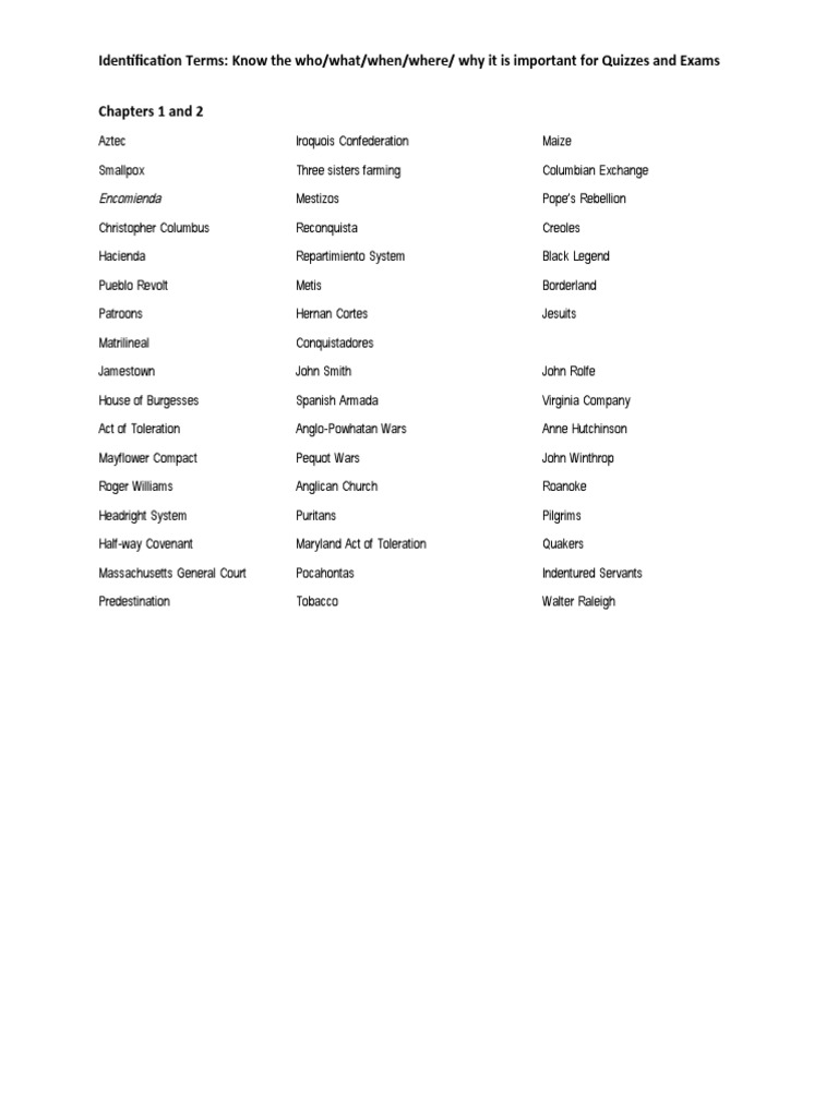 1301 Vocabulary Foner PDF Federalist Party Alexander Hamilton