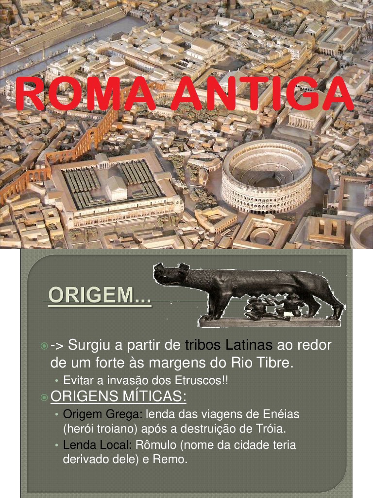 Roma Antiga - Slide | PDF