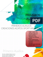 Capacitación Primeros Auxilios