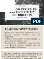 c1l3 Random Variables and Probability Distribution
