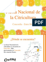 Fiesta Nacional de La Citricultura