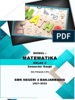 Modul Matematika Kelas X Sem Ganjil 2021-2022