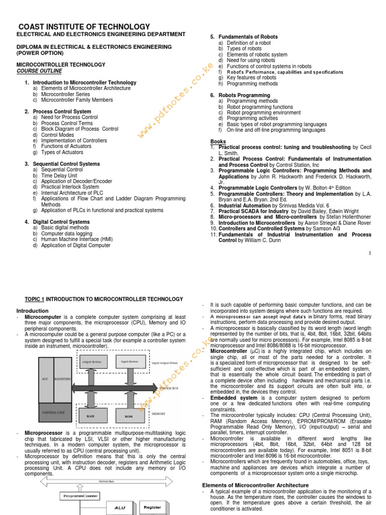 Microcontroller notes po18zf pdf