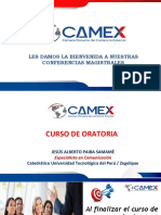 CAMEX3 Sesión 3 Curso de Oratoria Profesional CAMEX Diciembre 2020