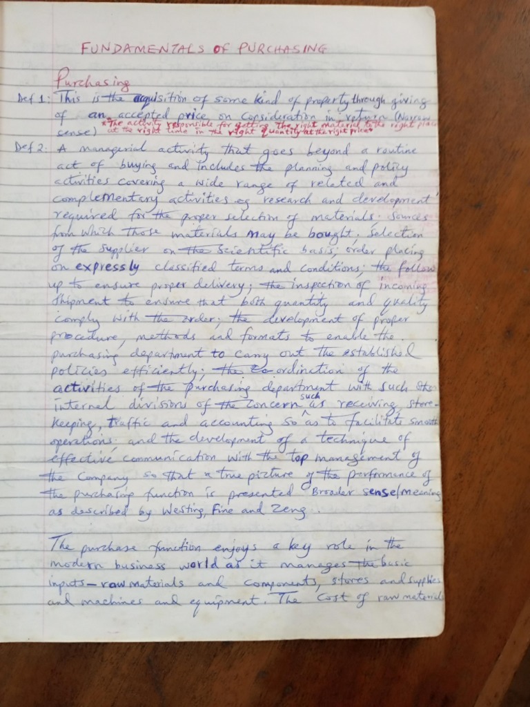 IOM NOTES (Written) | PDF