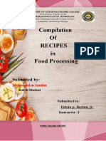 Food Processing Recipes