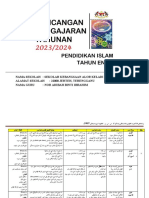 RPT Pendidikan Islam Tahun 6