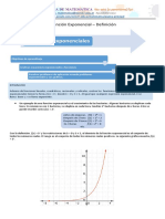 Tp1 - Función Exponencial Definición - 5ºaño