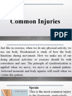 PE L1 Common Injuries