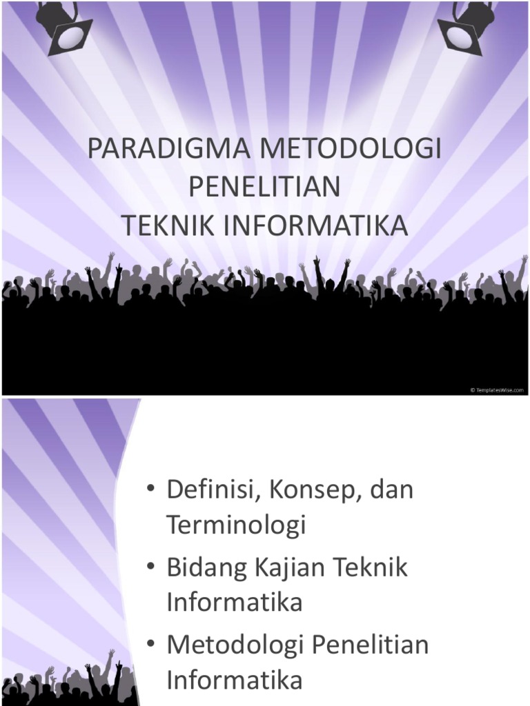 Metodologi Penelitian Teknik Informatika | PDF | Komputer