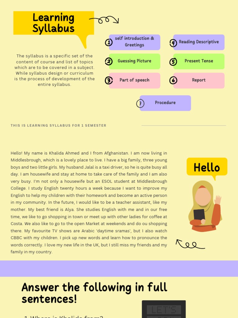 Self introduction pdf