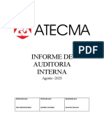 Informe de Auditoría Interna