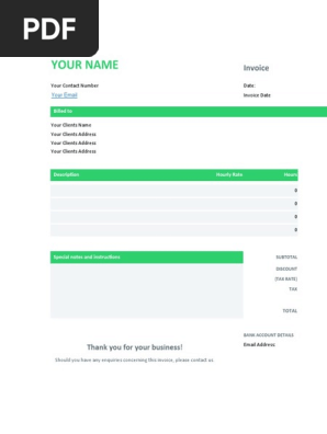 Invoice File