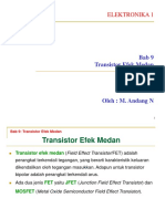 Bab 9 - Transistor Efek Medan1