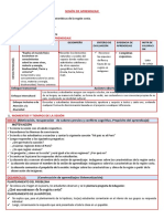 Sesión de Aprendizaje de Ciencia y Tecnologia 18 de Agosta Del 2023