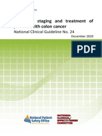 Diagnosis Staging and Treatment of Patients With Colon Cancer