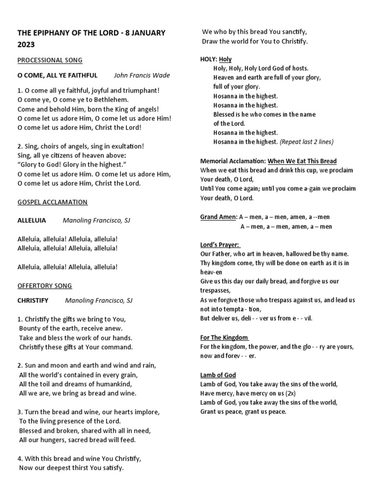 Christian Worship Christmas Songs