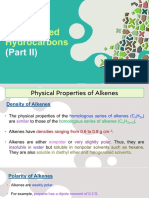 Chapter 3 - Unsaturated Hydrocarbons (Part II)