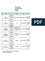 Jadwal SP Tahun 2023 2024