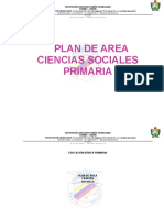 Plan de Ciencias Sociales Primaria Ajustado 2019