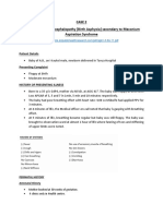 Peadiatrics Case 2 and Journal Appraisal